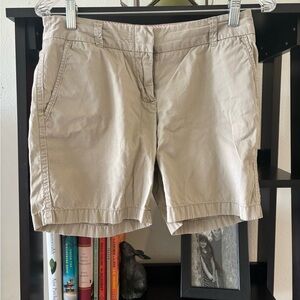 J. Crew khaki shorts